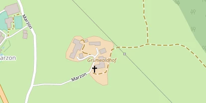 Pension auf Satellitenbild