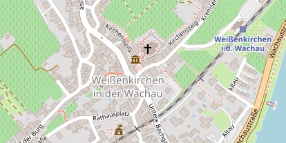 Pension auf Satellitenbild