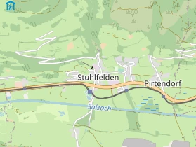 Pension auf Karte
