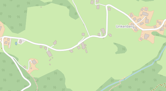 Pension auf Satellitenbild