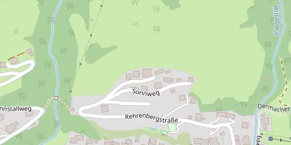 Pension auf Satellitenbild