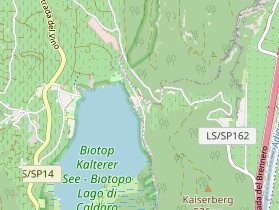 Pension auf Karte