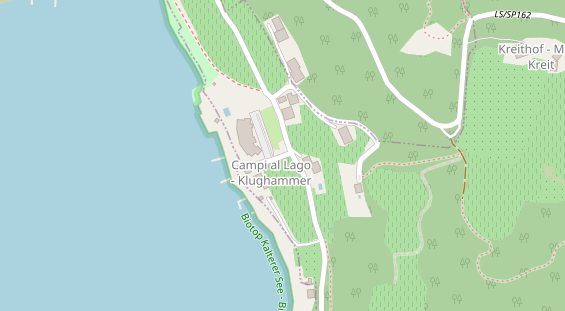 Pension auf Satellitenbild