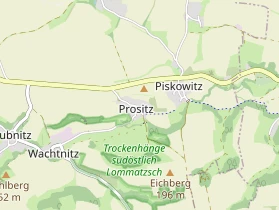Pension auf Karte