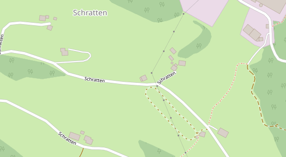 Pension auf Satellitenbild