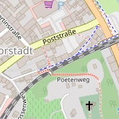 Pension auf Karte