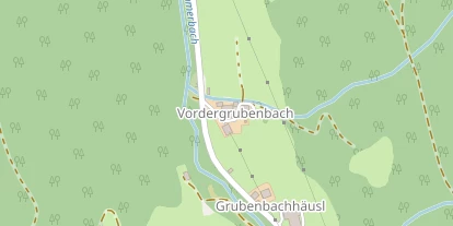 Pension auf Satellitenbild