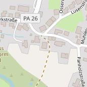 Pension auf Karte