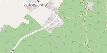 Pension auf Satellitenbild
