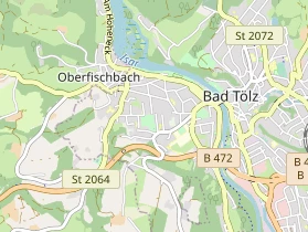 Pension auf Karte