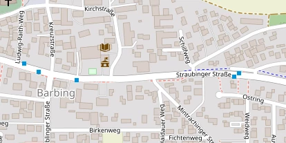 Pension auf Satellitenbild