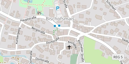 Pension auf Satellitenbild
