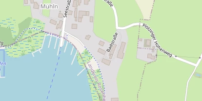 Pension auf Satellitenbild