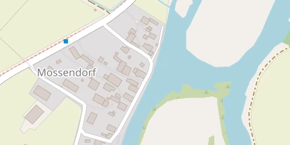 Pension auf Satellitenbild