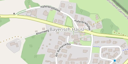 Pension auf Satellitenbild