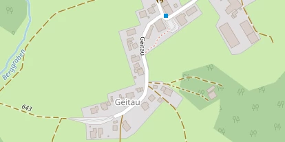 Pension auf Satellitenbild