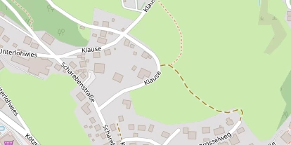 Pension auf Satellitenbild