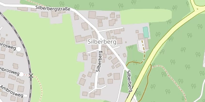 Pension auf Satellitenbild