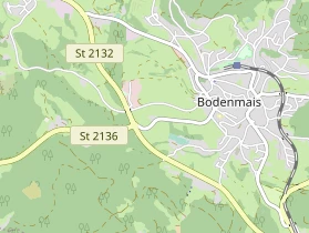 Pension auf Karte