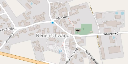 Pension auf Satellitenbild