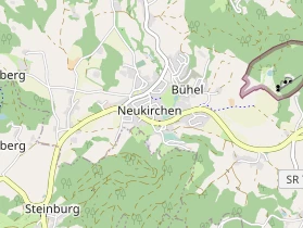 Pension auf Karte