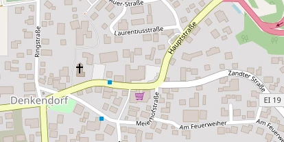 Pension auf Satellitenbild