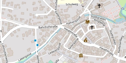 Pension auf Satellitenbild