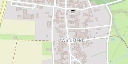 Pension auf Satellitenbild