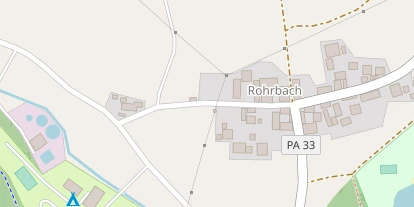 Pension auf Satellitenbild