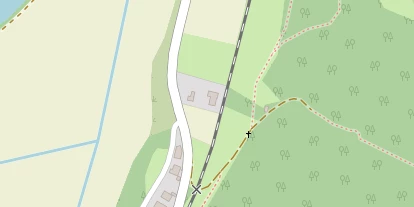 Pension auf Satellitenbild