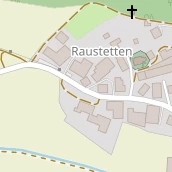 Pension auf Karte