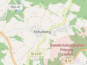 Pension auf Karte