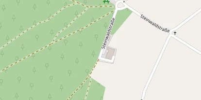 Pension auf Satellitenbild