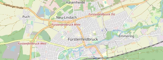 Pension auf Karte