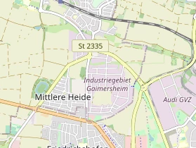 Pension auf Karte
