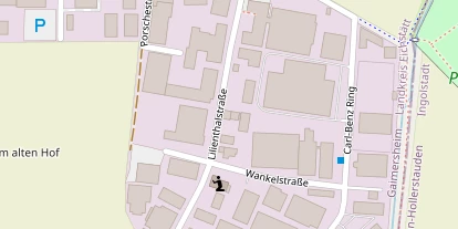 Pension auf Satellitenbild