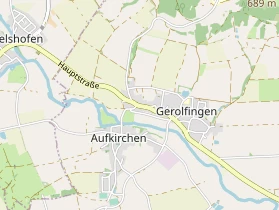 Pension auf Karte