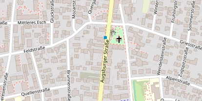 Pension auf Satellitenbild