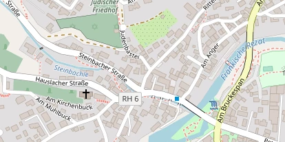 Pension auf Satellitenbild