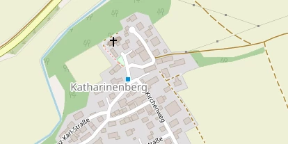 Pension auf Satellitenbild