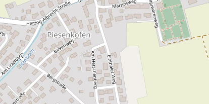 Pension auf Satellitenbild