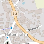 Pension auf Karte
