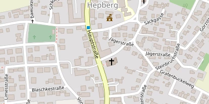 Pension auf Satellitenbild