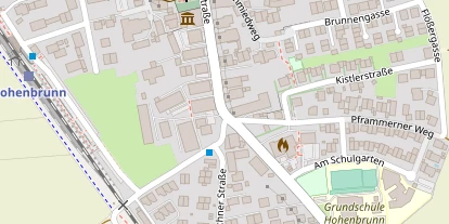 Pension auf Satellitenbild