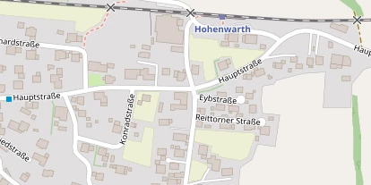 Pension auf Satellitenbild