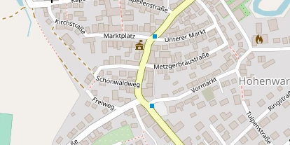 Pension auf Satellitenbild