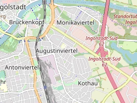 Pension auf Karte