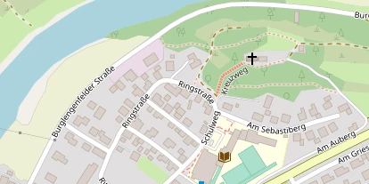 Pension auf Satellitenbild