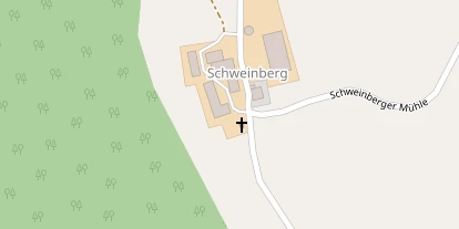 Pension auf Satellitenbild