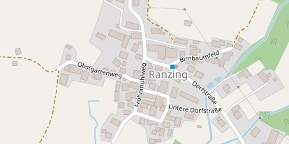 Pension auf Satellitenbild